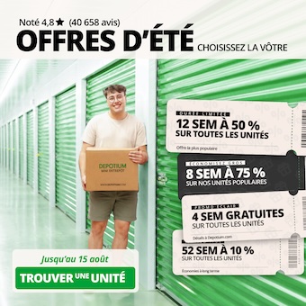 Depotium Mini Entrepôt - Vandreuil Dorion Promotion